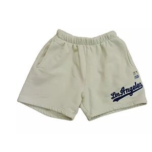 Madhappy LA Dodgers Athletic Men's Shorts - Cream NWOT